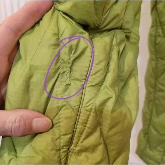 Alpine Design Women's Lime Green Nylon Quilted Puffer Coat - Picture 7 of 12